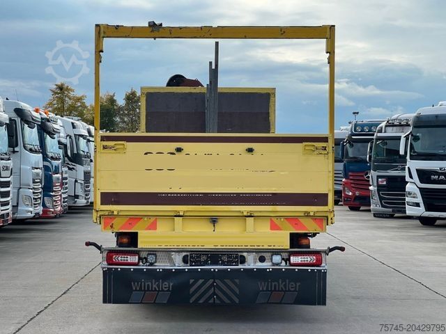 Grue montée sur camion VOLVO FM 420 * PALFINGER KRAN 14M * LIFT *  TEMP *