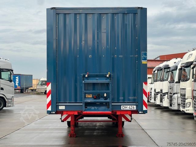 Arbejdsplatform sættevogn KRONE SD * PLATEAU * BPW * SEILWINDEN