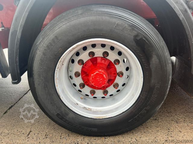 Arbejdsplatform sættevogn KRONE SD * PLATEAU * BPW * SEILWINDEN