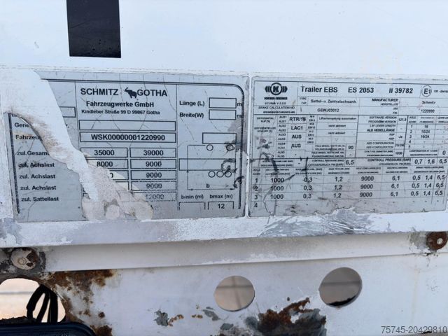 Sættevogn med walking floor SCHMITZ CARGOBULL SKI 24 * SCHUBBODEN * PLANE * ALU * TÜV
