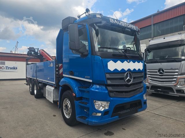 Autolaadkraan MERCEDES-BENZ Antos 2551 * FASSI KRAN 20M * ACC * KLIMA