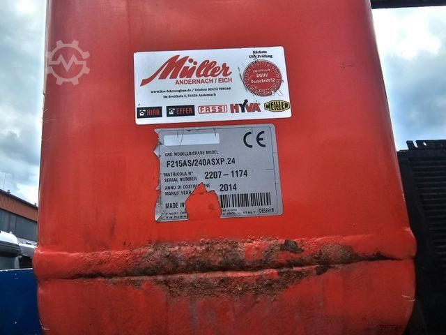 Autolaadkraan MERCEDES-BENZ Antos 2551 * FASSI KRAN 20M * ACC * KLIMA