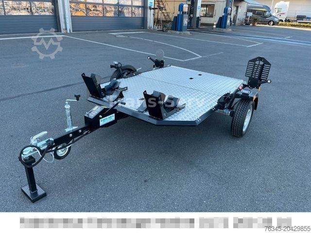 Motortrailer LORRIES MT-2 Motorrad Anhänger Absenkbar Faltbar