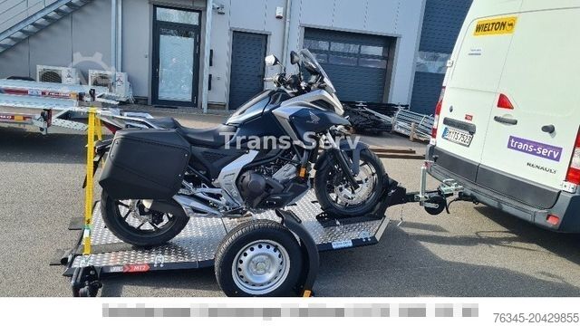 Motortrailer LORRIES MT-2 Motorrad Anhänger Absenkbar Faltbar