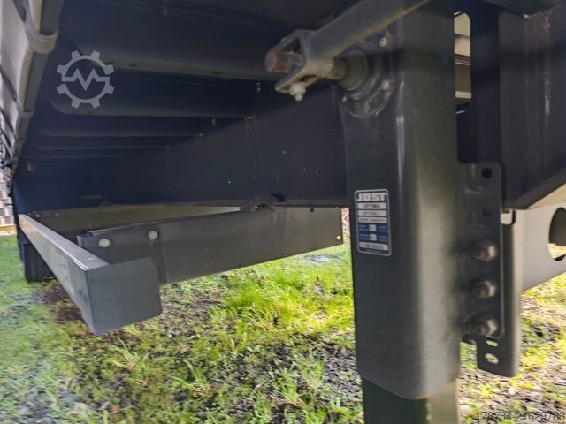 Open oplegger met zeil KÖGEL MEGA Hubdach, Vario FIX, 1. Liftachse