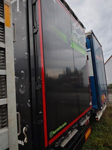 Open semitrailer with tarp KÖGEL S24 SafeServer RSAB Quickslide Liftachs Paletten
