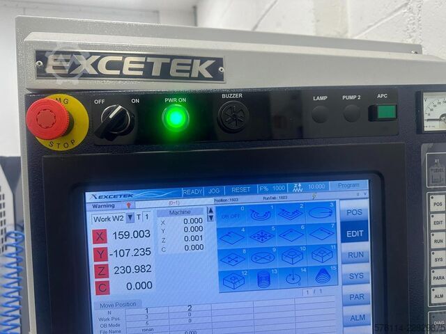 Hlubinná elektroerozivní obráběcí stroj (EDM) Excetek ED400C