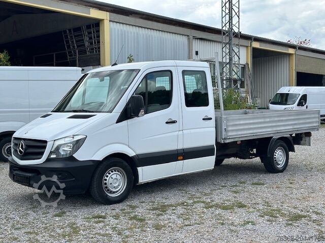 Camión plataforma Mercedes-Benz Sprinter 316 Pritsche/DoKa Klima Maxi 7-
