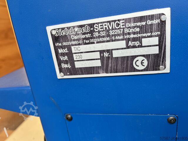 Máquina automática de tampografía de 2 colores siebdruck-service eickmeyer TIC162SE