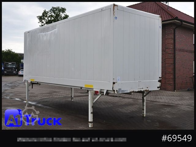 Caja intercambiable con estructura de caja KRONE WB BDF 7,45 Koffer,  2750mm innen, 20 x vorhanden