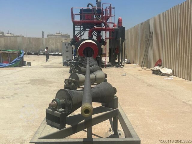Mașină de sablat pentru țevi CETINGIL CBK Pipe Blasting Machine