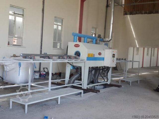 Mașină de sablat pentru țevi CETINGIL CBK Pipe Blasting Machine