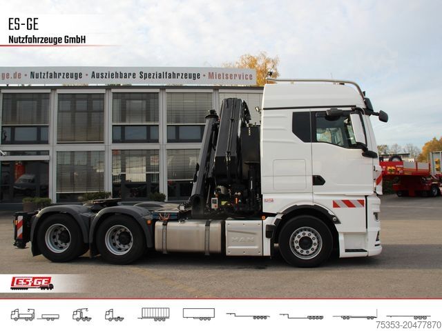 Zware vrachtwagen MAN MAN TGX 33.580 6x4 SZM, MKG HLK 422SHP a6