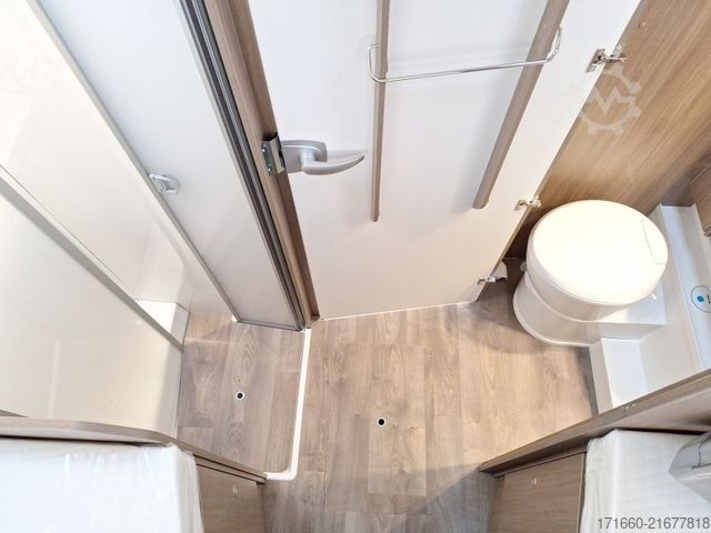 Halvintegreret autocamper CARADO T 447 ACC, HUBBETT, SAT+TV, NAVI+RFK