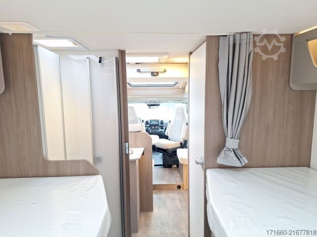 Halvintegreret autocamper CARADO T 447 ACC, HUBBETT, SAT+TV, NAVI+RFK