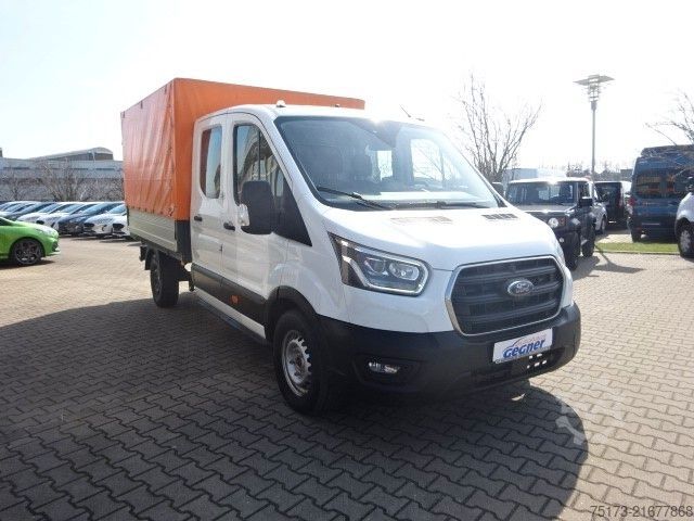 Gardinsided kassevogn FORD Transit Doka Pritsche 350 L3 Trend 4x4 Standhzg