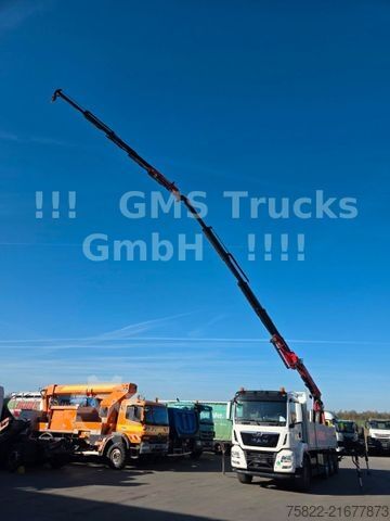 Lastbilmonteret kran MAN TGS 35.460 / 8X4 / 28m Kran Fassi 365 + Flyjib