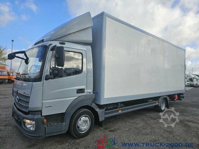 Furgon skrzyniowy Mercedes-Benz Atego 818 Lang LBW MBB 1.000kg Seitentür rechts