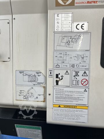 CNC Lathe c-axis MAZAK QUICKTURN 250-IIM Mazak QUICKTURN NEXUS 250-IIM