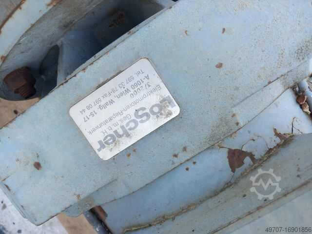 Versnellingsbak elektromotor, 8,5/1,4 kW ZIEHL-ABEGG Rfzu180.31-2/12