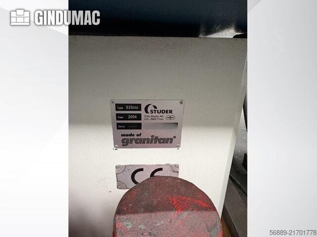 STUDER S33 CNC STUDER S33 CNC