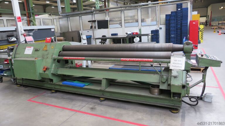 Dreiwalzen Rundbiegemaschine Durst RWASV 2505