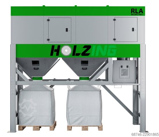Odciąg trocin z workiem typu big bag Holzing RLA BIG BAG TWO PLUS 15 000m3/h
