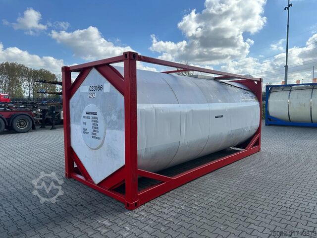 Contentor cisterna Trencor Containers 20FT ISO 25.000L T11 ADR until 03/2027