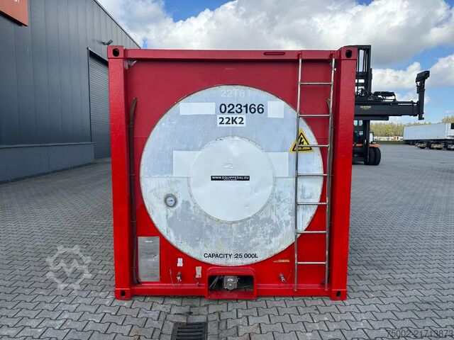 Contentor cisterna Trencor Containers 20FT ISO 25.000L T11 ADR until 03/2027