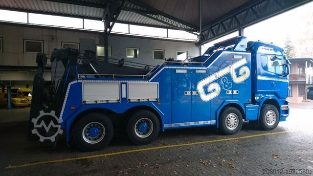 Abschleppwagen SCANIA EMPEL Berger