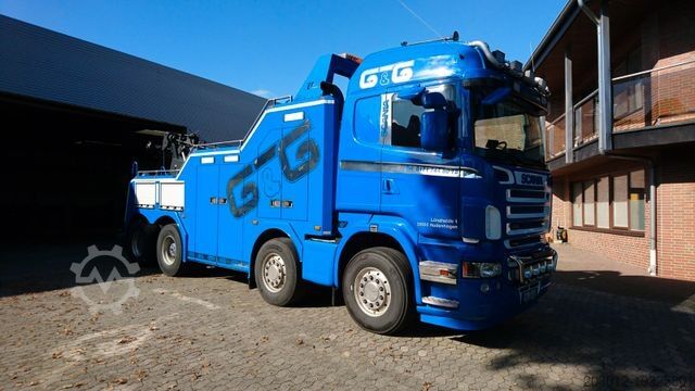 Abschleppwagen SCANIA EMPEL Berger