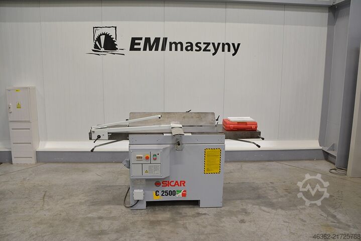 Mașină combinată de rindeluit și grosime Sicar C2500
