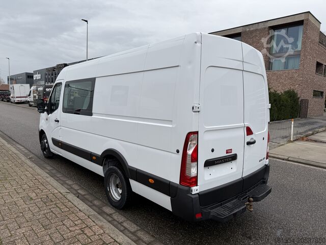 Camión con caja larga Renault master 2.3dci dubbel cabine euro6 L3H2