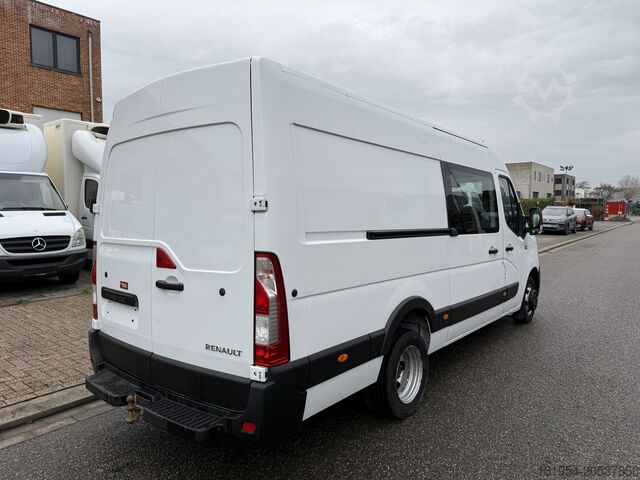 Camión con caja larga Renault master 2.3dci dubbel cabine euro6 L3H2