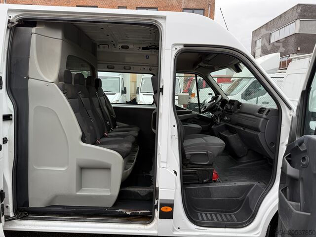 Camión con caja larga Renault master 2.3dci dubbel cabine euro6 L3H2