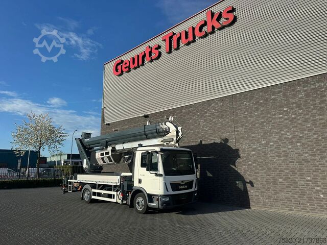 Φορτηγό γερανού MAN TGL 7.180 4X2 BB BOCKER AK37/4000 + JIB MONTAGE...