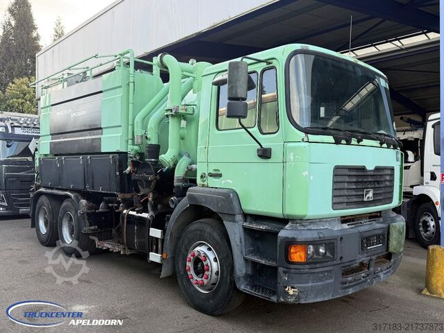 Όχημα αναρρόφησης MAN 33.364 6x4 Big axles, Steel springs, Manuel, St...