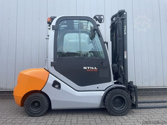 4-Rad-Gabelstapler, Dieselgabelstapler STILL Dieselstapler RX70-35 - NUR 2072 h