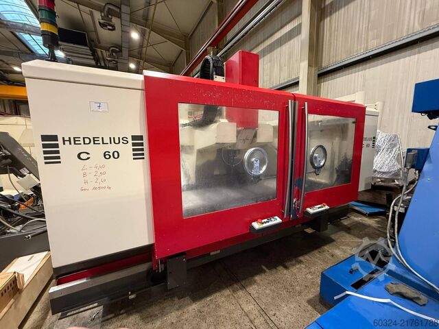 Centro di lavoro CNC - montante mobile HEDELIUS C60 - 2000
