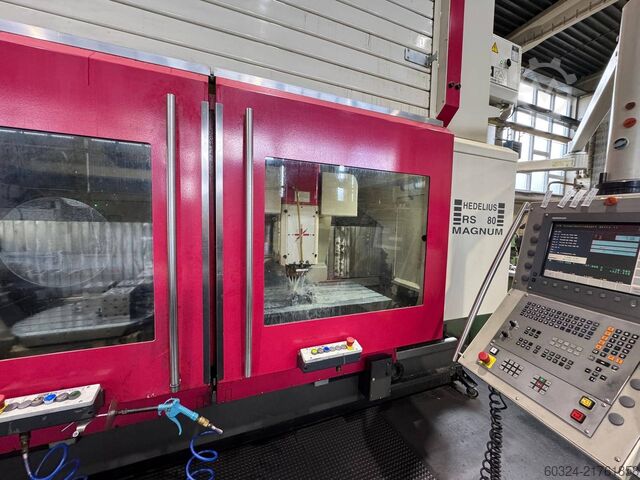 CNC – centrum obróbcze 5 osi HEDELIUS RS 80 Magnum