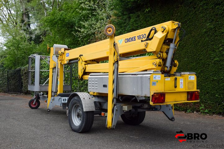 Trailerlift + selvkørende Ommelift 1830 EBZX Aanhangerhoogwerker