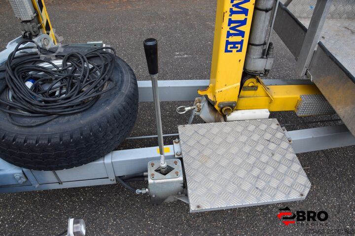 Trailerlift + selvkørende Ommelift 1830 EBZX Aanhangerhoogwerker
