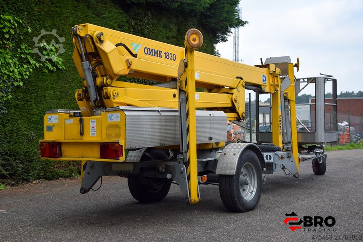 Trailerlift + selvkørende Ommelift 1830 EBZX Aanhangerhoogwerker