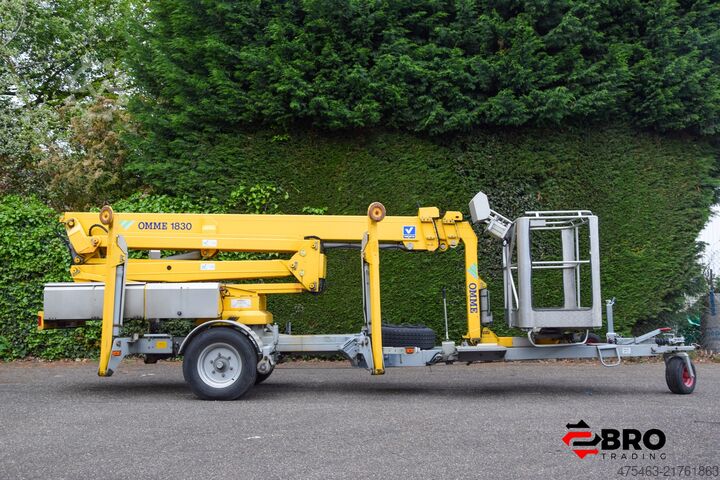 Trailerlift + selvkørende Ommelift 1830 EBZX Aanhangerhoogwerker