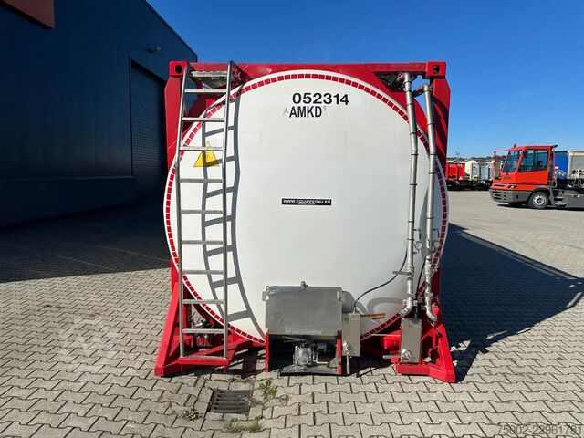 Conteneur-citerne Van Hool 20FT SWAP BODY / 30.600L / 3 comp (7.500L + 15...