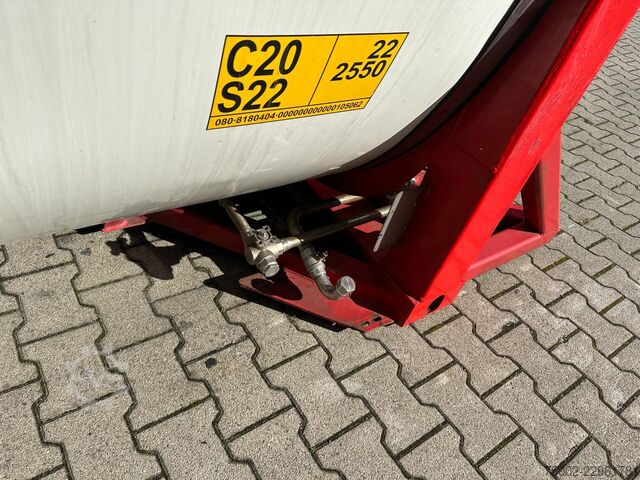 Conteneur-citerne Van Hool 20FT SWAP BODY / 30.600L / 3 comp (7.500L + 15...