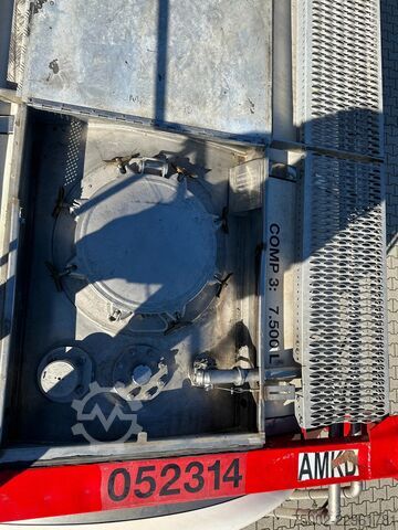 Conteneur-citerne Van Hool 20FT SWAP BODY / 30.600L / 3 comp (7.500L + 15...