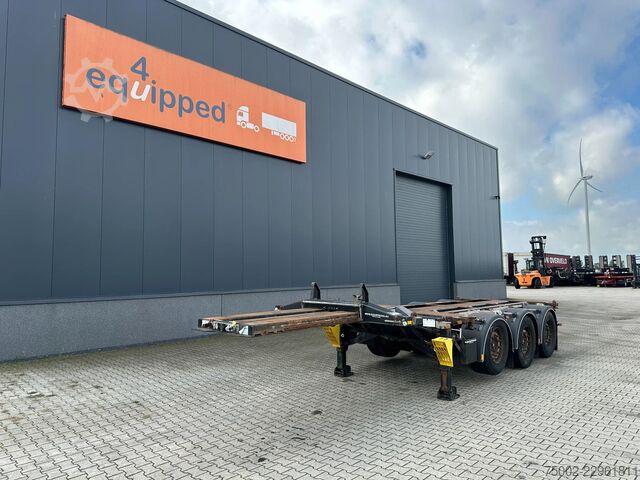 Μεταφορά εμπορευματοκιβωτίων D-TEC FLEXITRAILER TRACTION / ADR / SAF + discbrakes ...