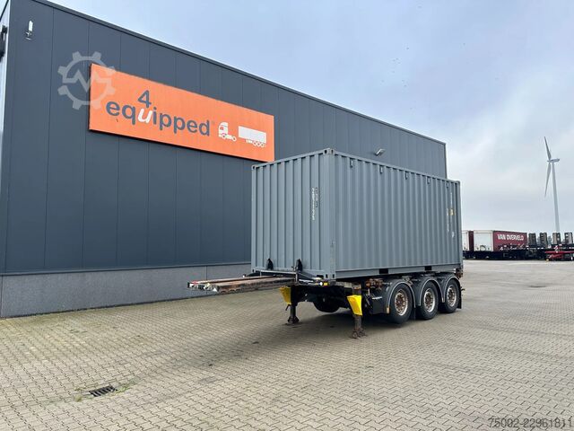 Μεταφορά εμπορευματοκιβωτίων D-TEC FLEXITRAILER TRACTION / ADR / SAF + discbrakes ...