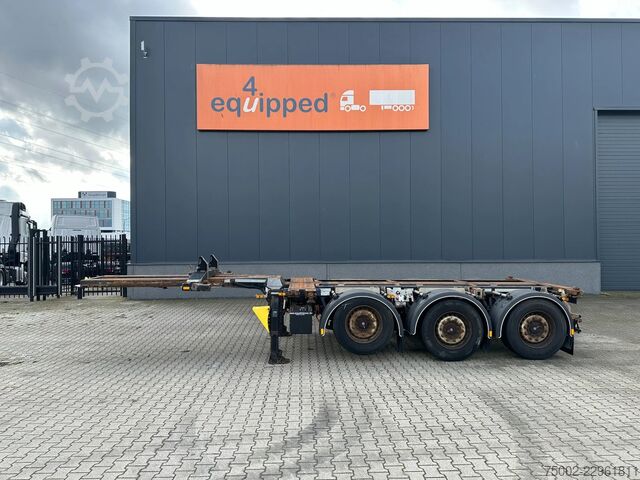 Μεταφορά εμπορευματοκιβωτίων D-TEC FLEXITRAILER TRACTION / ADR / SAF + discbrakes ...